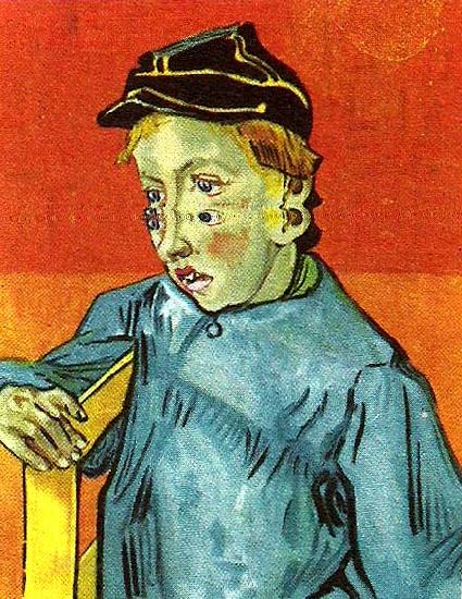 Vincent Van Gogh skolpojke China oil painting art